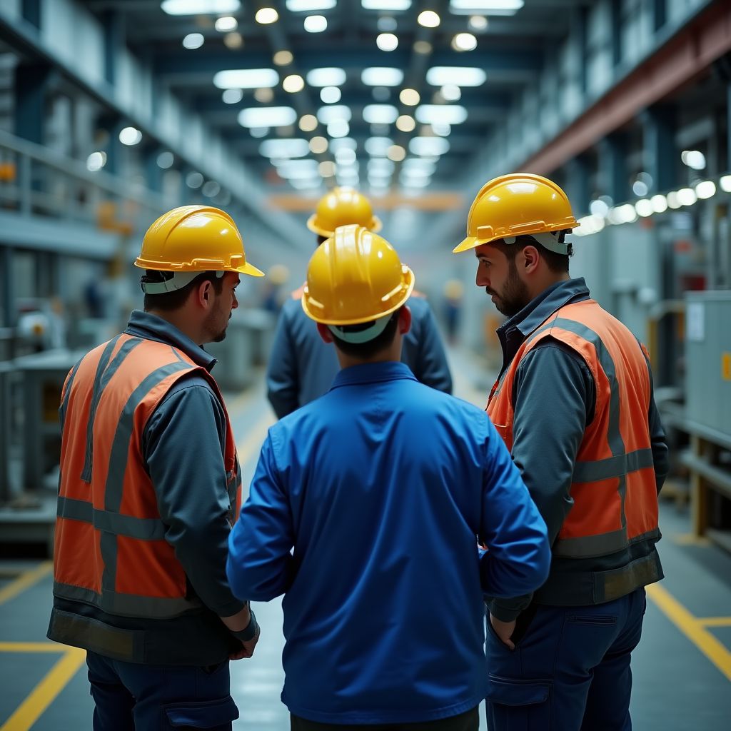 Trabajo de campo con cliente industrial